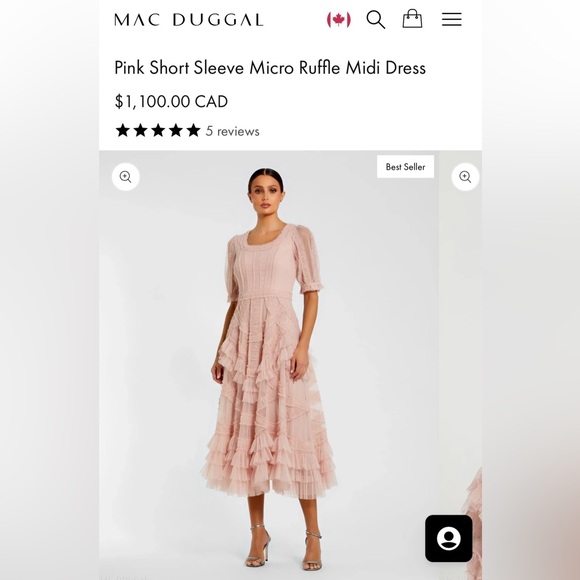 SOLD* Mac Duggal -Gorgeous Worn Once! - Picture 2 of 15